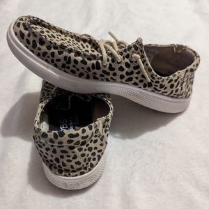 Leopard Print slip on Shoe
